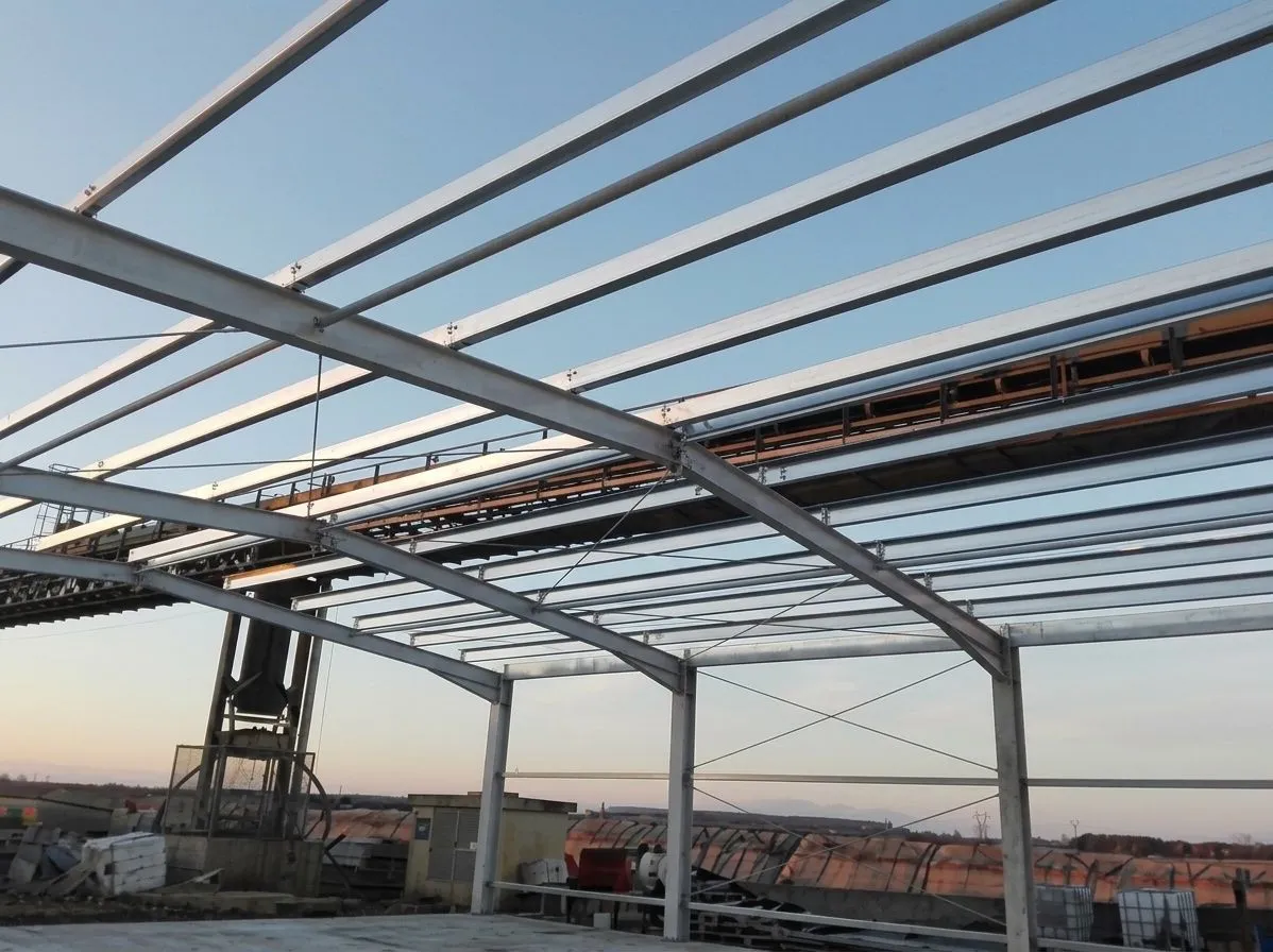 Stahlhalle 18 × 16 Meter